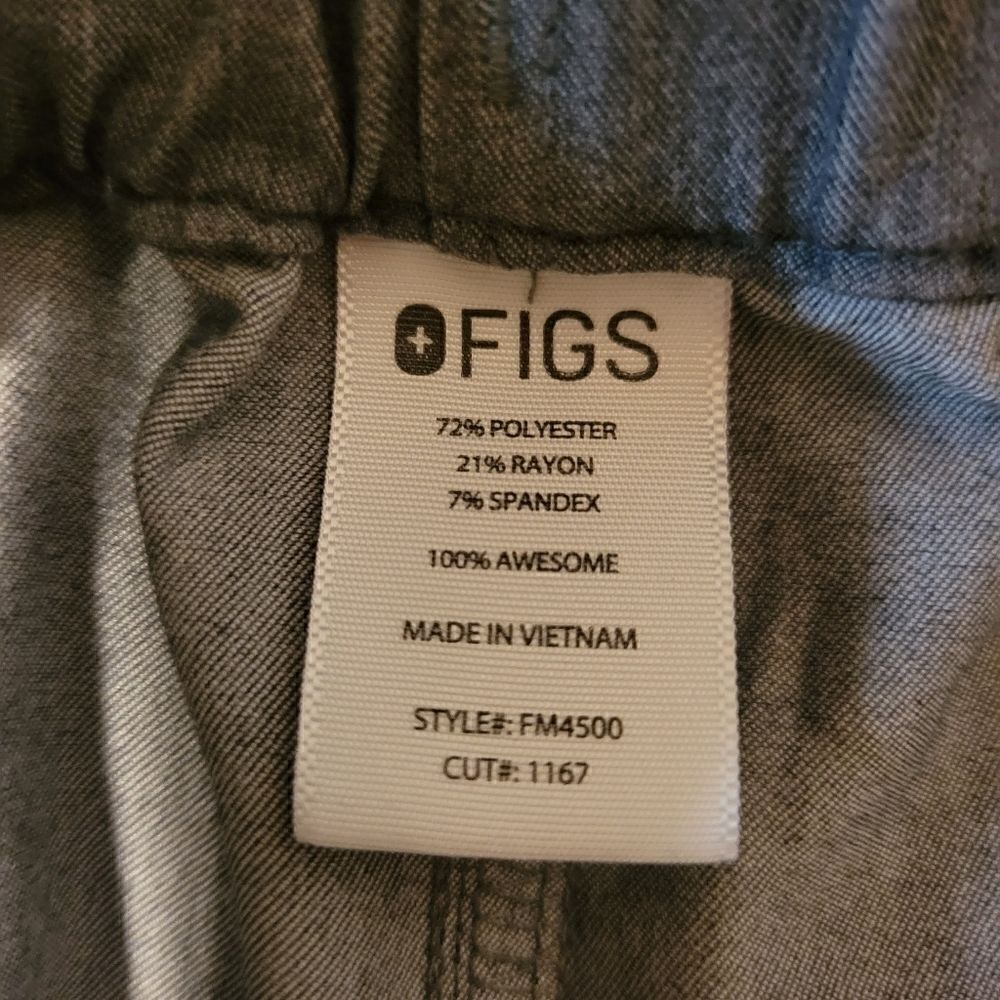 Figs Pisco Basic Scrub Pants Graphite - Picture 9 of 10
